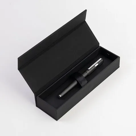 Ручка-роллер Gear Pinstripe Black / Chrome