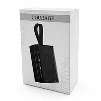 Внешний аккумулятор Courage, 5000 Mah, черный