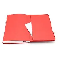 Блокнот A5 Veles в твёрдом переплёте, красный