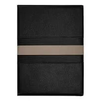 Папка формата А4 Delano Taupe & Black