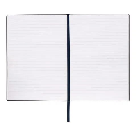 Блокнот формата А5 Holographic Flower Navy Lined