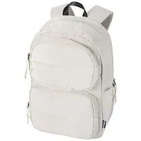 Рюкзак Puffer для ноутбука с диагональю экрана 15,6 дюйма объемом 18 л, изготовленный из переработанных материалов согласно с - Sandstone