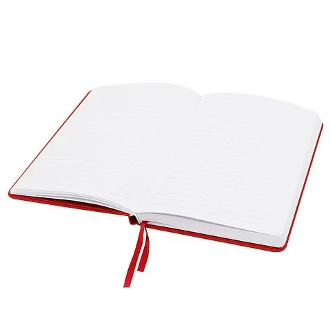 Блокнот A5 Veles в твёрдом переплёте, красный