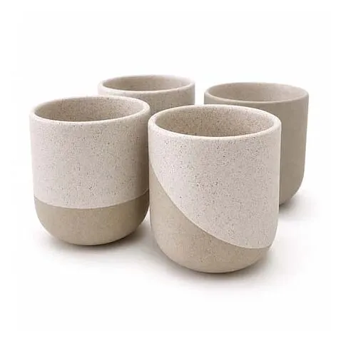 Набор кружек для чая и матча Originalhome Reclay объемом 350 мл  - Белый