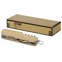 Richard деревянный карманный нож с 7 функциями - Натуральный