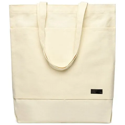 Сумка для покупок JETTA 325 г/м² с шильдом, натуральный