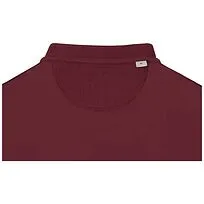 Calgary женская футболка-поло с коротким рукавом плотностью 200 г/м² - Deep Burgundy