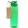 Пластиковая бутылка Ronny To Go с биркой, зелёная