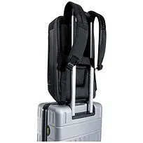 Expedition Pro компактный рюкзак для ноутбука из переработанных материалов по стандарту GRS,15,6 дюймов, объемом 12 л - сплошной черный