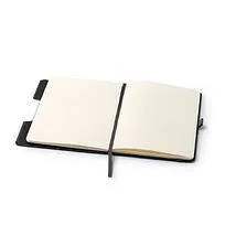 Блокнот DARIT A5 в твёрдом переплёте, ЧЕРНЫЙ