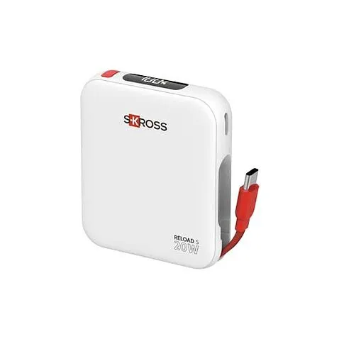 Портативный аккумулятор SKROSS® Reload емкостью 5000 мА·ч - Белый